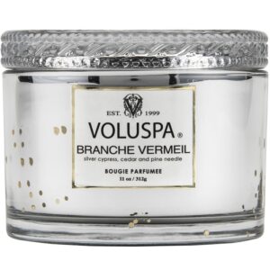 Парфюмированная свеча с двумя фитилями VOLUSPA - BRANCHE VERMEIL