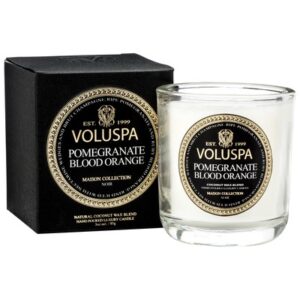 Свеча в стекле VOLUSPA - POMEGRANATE BLOOD ORANGE