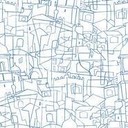 CUBIST CITYSCAPE- PSW1046RL