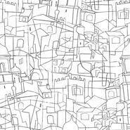 CUBIST CITYSCAPE- PSW1047RL