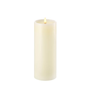 LED свеча Pillar candle with shoulder UYUNI Lighting 7,8x20 см Ivory