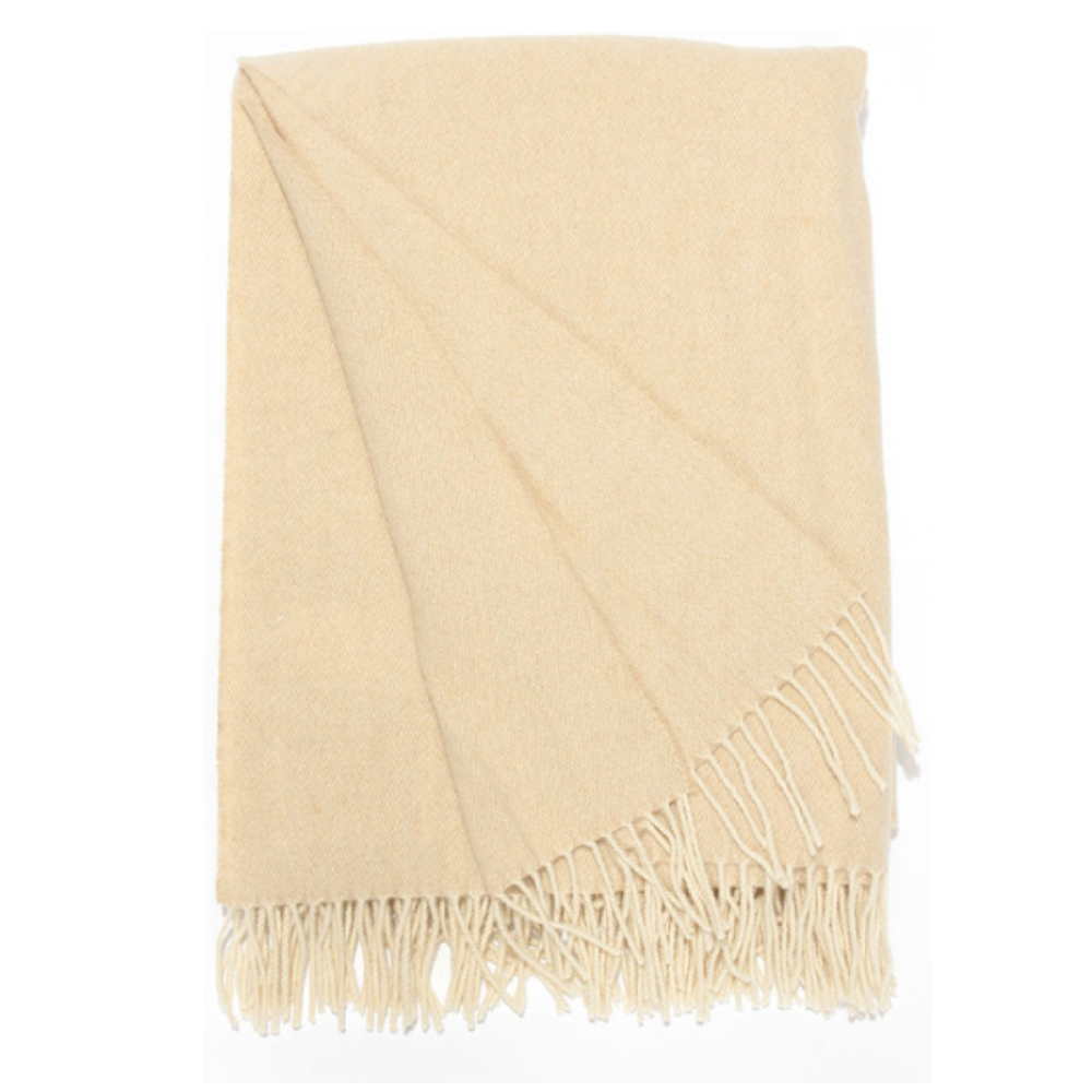 Плед CO.BI. Alpaca beige