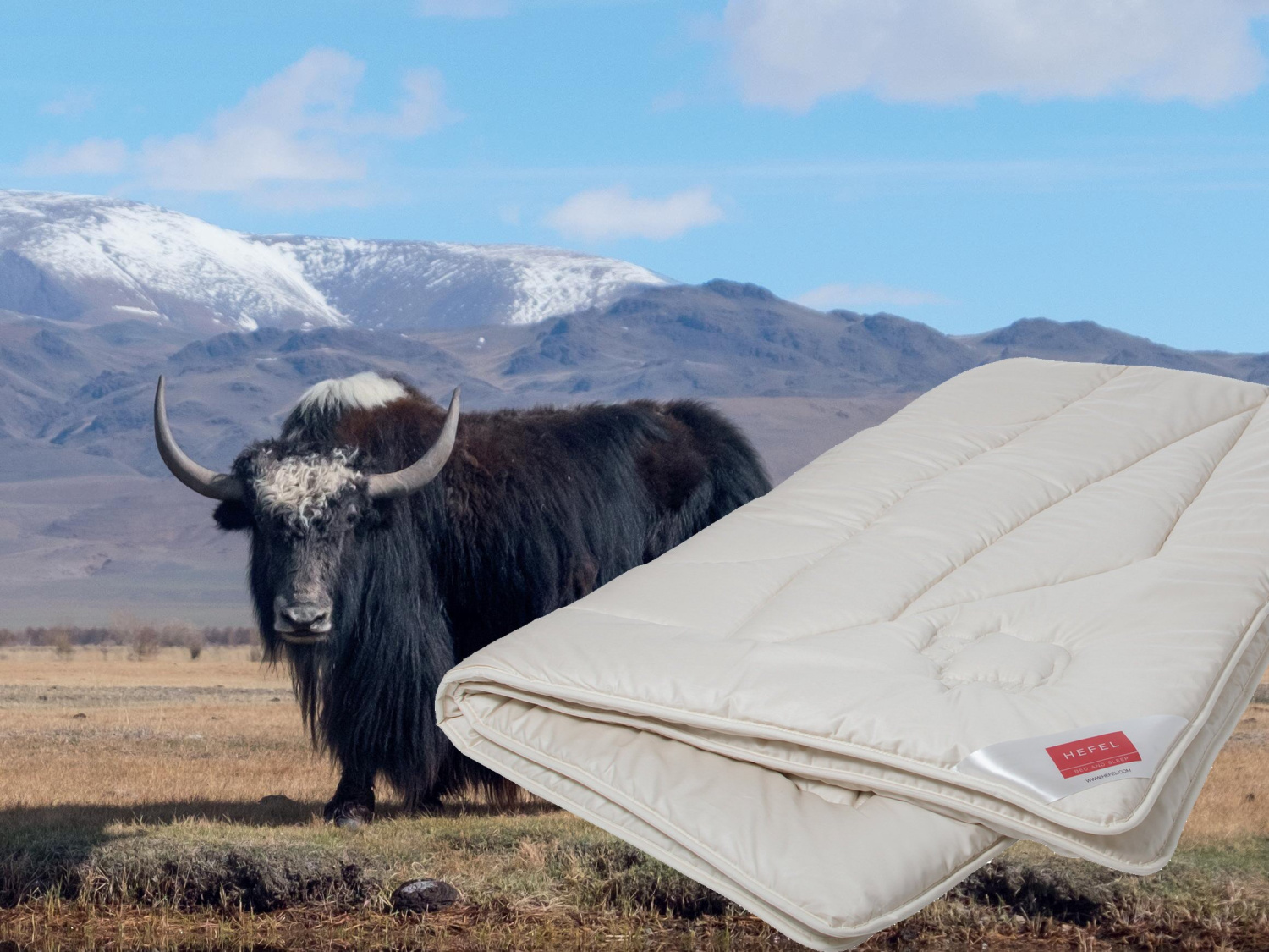 Hefel Yak Wool одеяло всесезонное